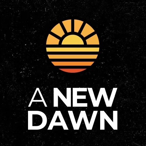 Logo for the mental wellness podcast - A new Dawn Podcast
